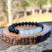  Opalite and Onyx Bracelet for Negative Energy Protection by Rock My Zen